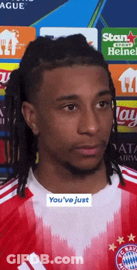 Man In Red And White Jersey You've Just GIF