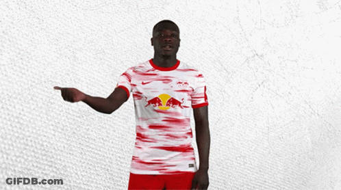 Man In Red And White Red Bull Shirt Thumbs Up GIF