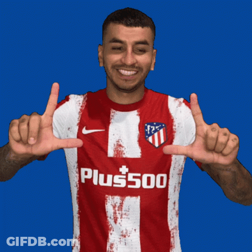Man In Red And White Striped Shirt With Plus500 GIF