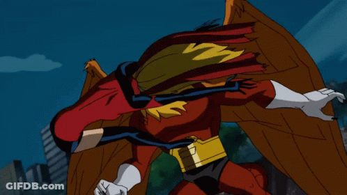 Man In Red And Yellow Superhero Costume GIF