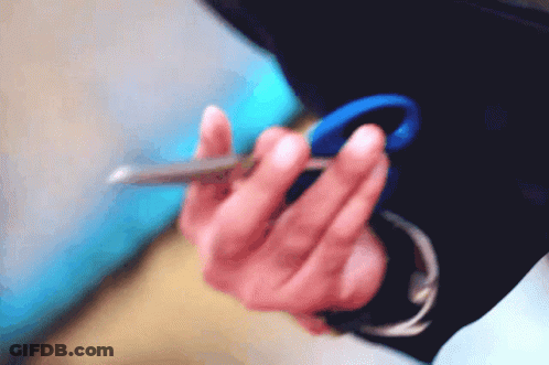 Man In Red Beret And Mustache Striped Shirt Red Bandana GIF