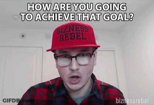 Man In Red Bizness Rebel Hat GIF
