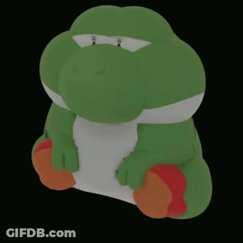 Man In Red Bull Cap Squatting GIF