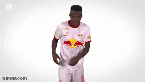 Man In Red Bull Jersey GIF