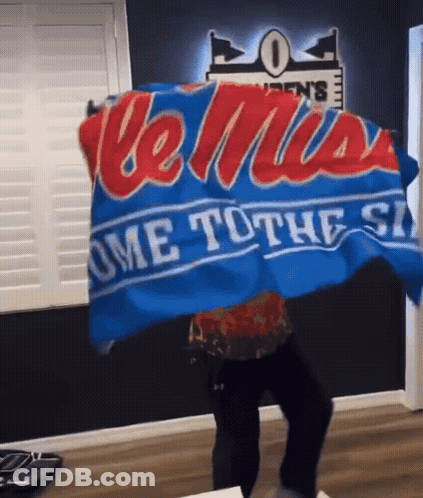 Man In Red Bull Shirt GIF