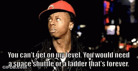 Man In Red Cap With Letter C GIF