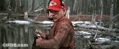 Man In Red Chiefs Hat And Headphones GIF