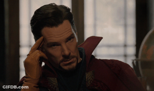 Man In Red Coat And Gloves Hand On Forehead GIF