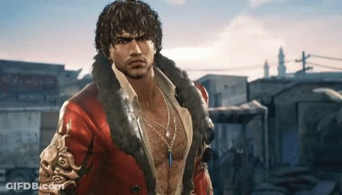 Man In Red Coat With Fur Collar GIF