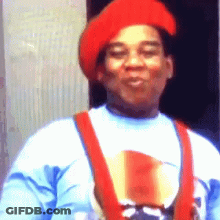 Man In Red Hat And Blue Shirt GIF