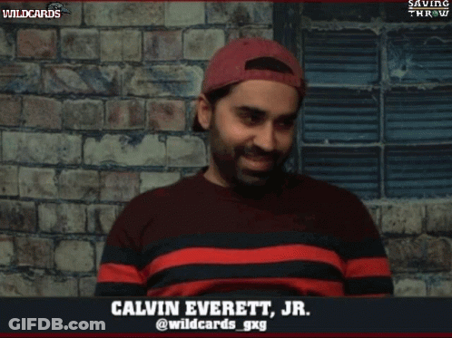 Man In Red Hat And Striped Shirt GIF