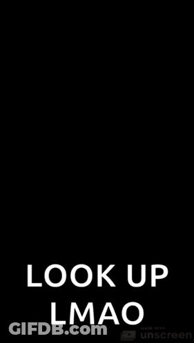 Man In Red Hat Making Funny Face Says Look Up Lmao GIF