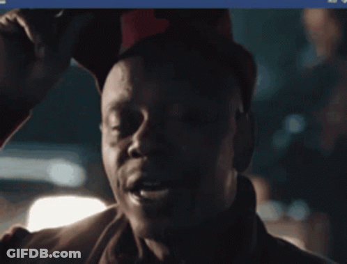 Man In Red Hat Saying Make America Great Again GIF