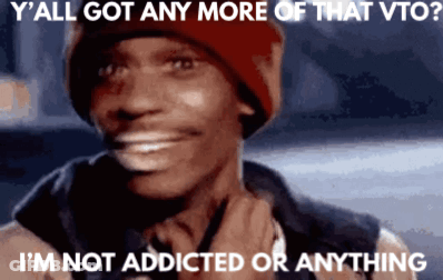 Man In Red Hat Smiling Saying Y'all Got Any More Of That VTO GIF
