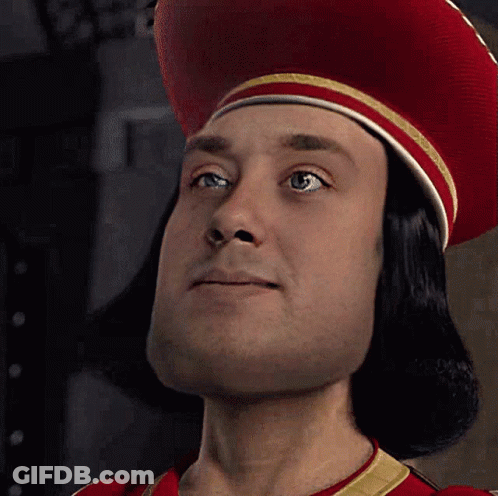 Man In Red Hat With Gold Trim GIF