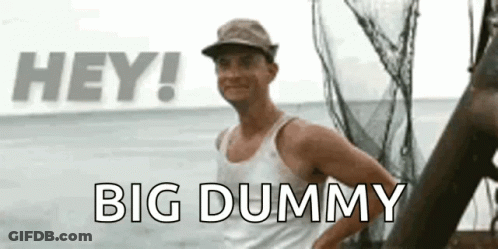 Man In Red Headband And Black Tank Top Says You Are So Dumb GIF