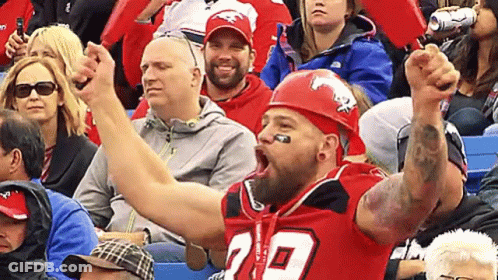 Man In Red Helmet And Jersey Sitting GIF
