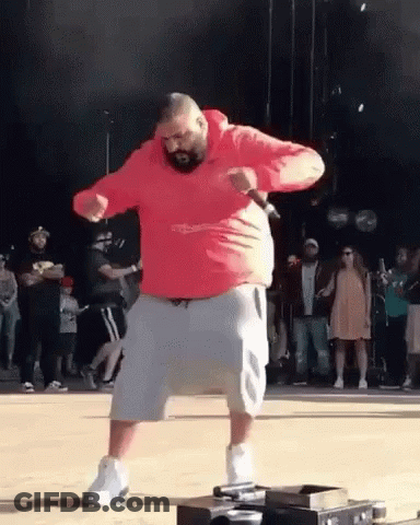 Man In Red Hoodie Dancing GIF