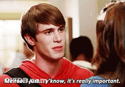 Man In Red Hoodie Saying Me Too GIF