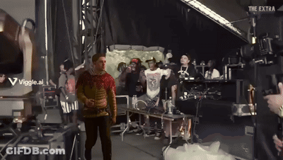 Man In Red Hoodie Saying That's What I Like Most About You GIF