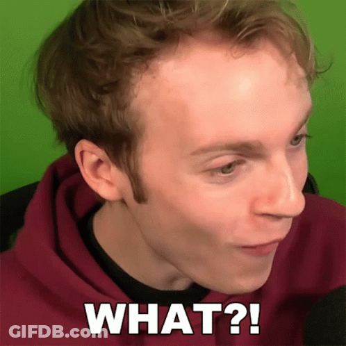 Man In Red Hoodie Says What GIF