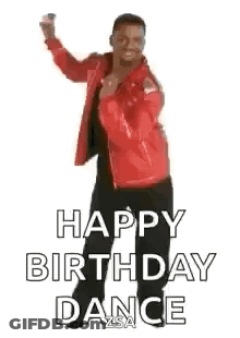 Man In Red Jacket Dancing GIF