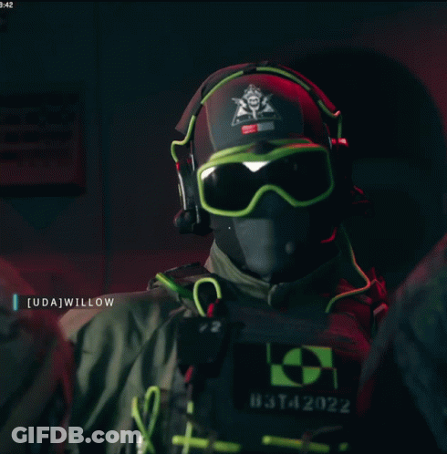 Man In Red Jacket Dark Tunnel [Uda] Willow GIF