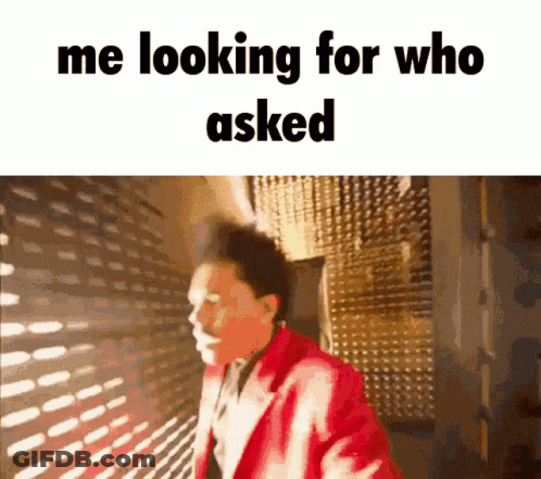 Man In Red Jacket Looking For Someone GIF