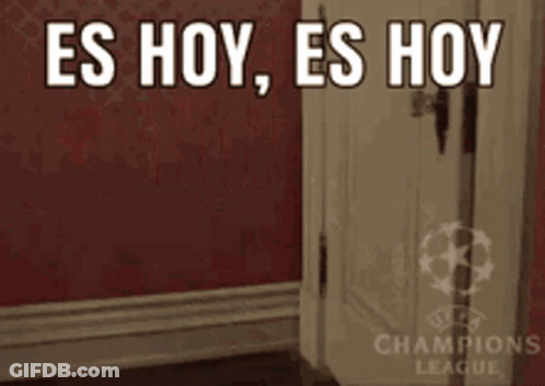 Man In Red Jacket Opening Door Es Hoy Es Hoy GIF