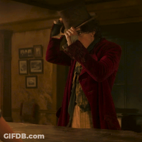 Man In Red Jacket Prepare To Be Amazed GIF