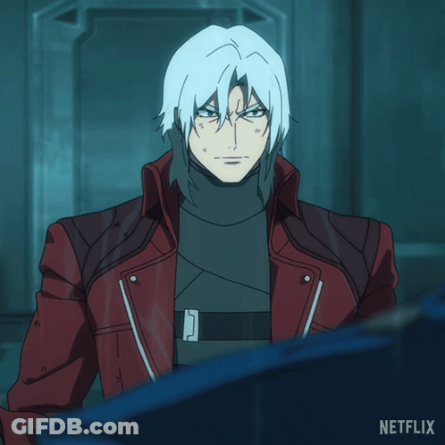 Man In Red Jacket Says I Barely Even Saw Her GIF