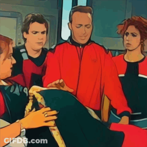 Man In Red Jacket With Number 9 GIF