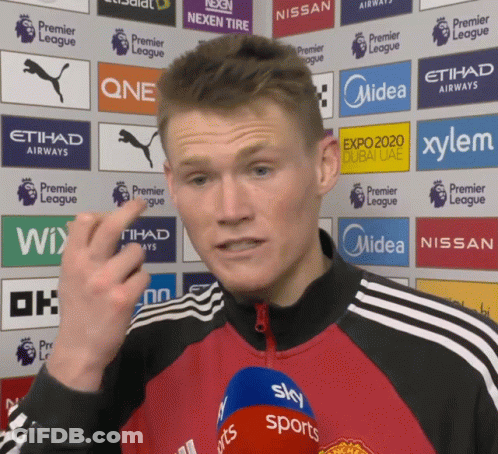 Man In Red Jacket With Sky Sports GIF