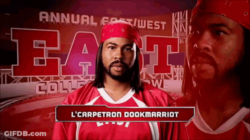 Man In Red Jersey L' Carpetron Dookmarriot GIF