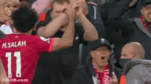 Man In Red Jersey Number 11 GIF