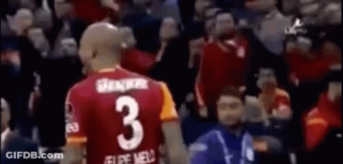 Man In Red Jersey Number 3 GIF