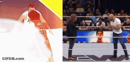 Man In Red Jersey Number 3 GIF