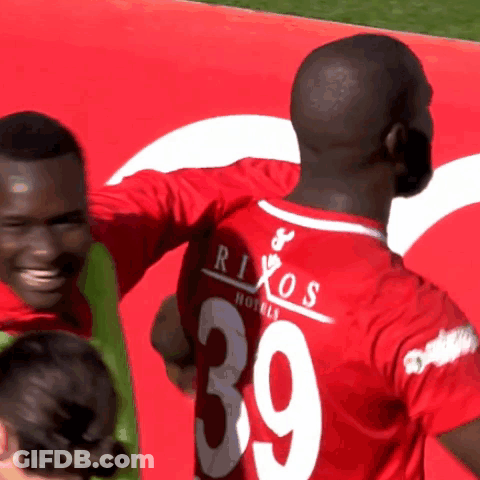 Man In Red Jersey Number 39 GIF