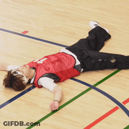 Man In Red Jersey Number 4 GIF