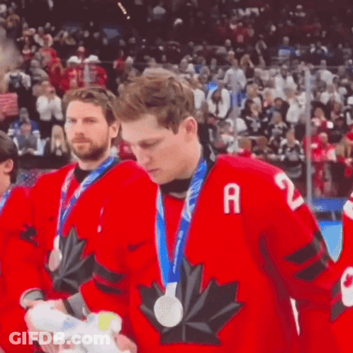 Man In Red Jersey With A GIF