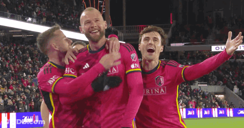 Man In Red Jersey With Name Klauss GIF