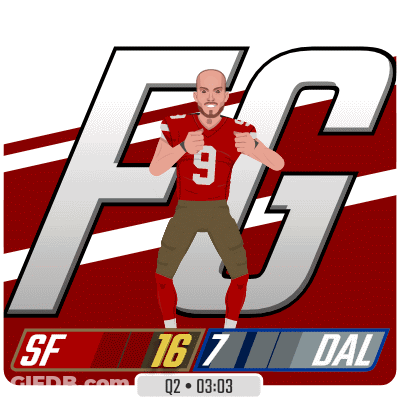 Man In Red Jersey With Number 9 GIF