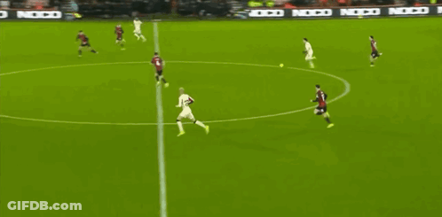 Man In Red Jersey With Standard GIF
