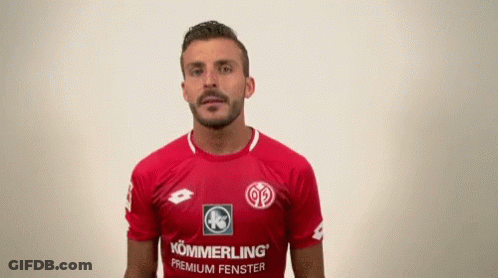 Man In Red Kommerling Premium Fenster Shirt GIF