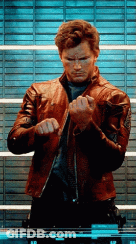Man In Red Leather Jacket GIF