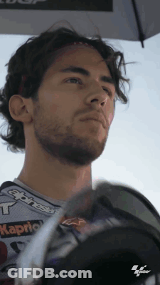 Man In Red Lenovo Jacket And Hat GIF
