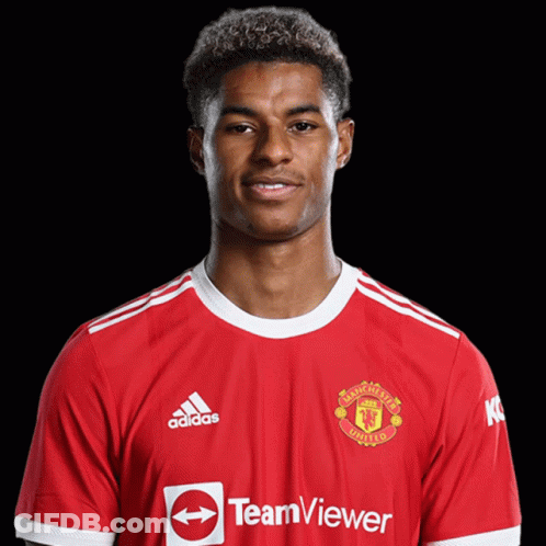 Man In Red Manchester United Shirt GIF