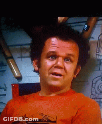 Man In Red Mountain Shirt GIF