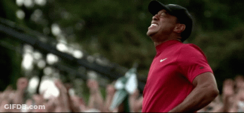 Man In Red Nike Shirt GIF