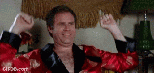 Man In Red Robe Raising Hands GIF